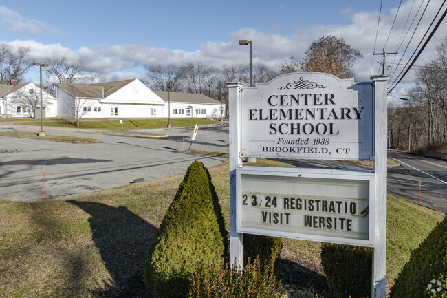 Center Elementary School at 8 Obtuse Hill Road in Brookfield, CT.