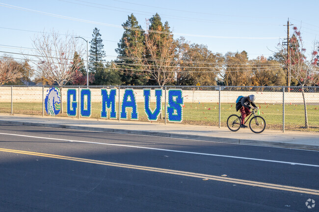 Marion Mix Elementary School was named after Marion Mix a 1922 graduate of University of Cali.