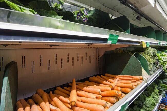 Enjy Farm fresh veggies at Mana Foods.