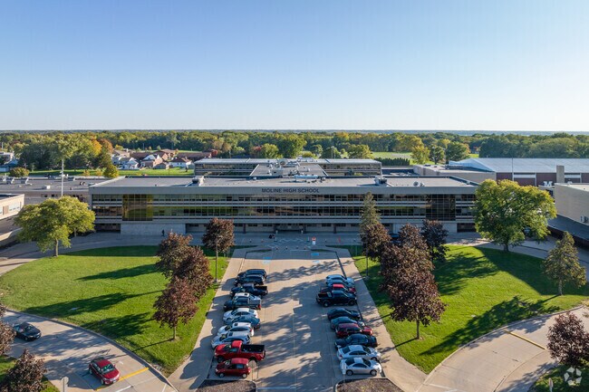 Moline High School is ranked as the best public high school in the county by Niche.