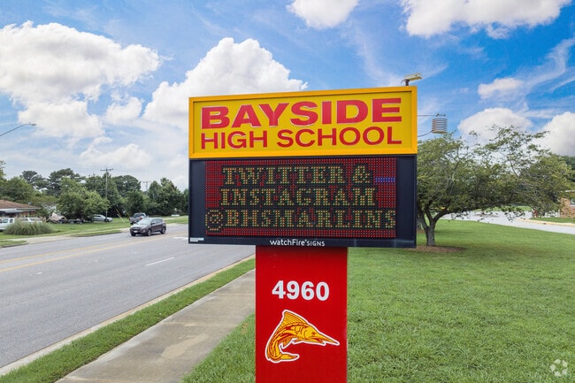 Bayside High School offers strong academics and a wide range of extracurricular activities.
