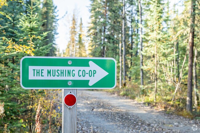 Two Rivers has marked trails for dogsledding.