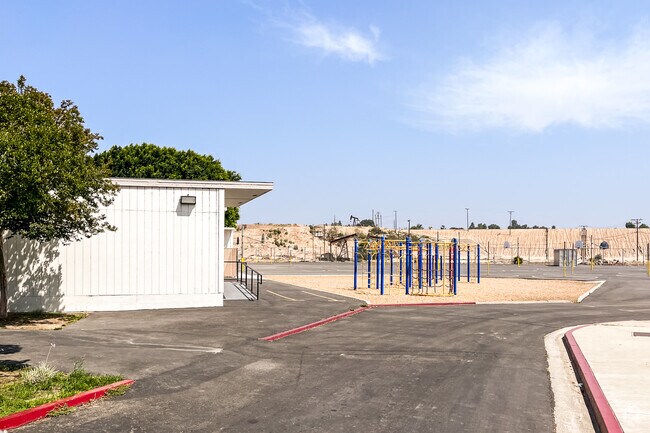 Glenview Elementary School playgrounds await Orange County students.