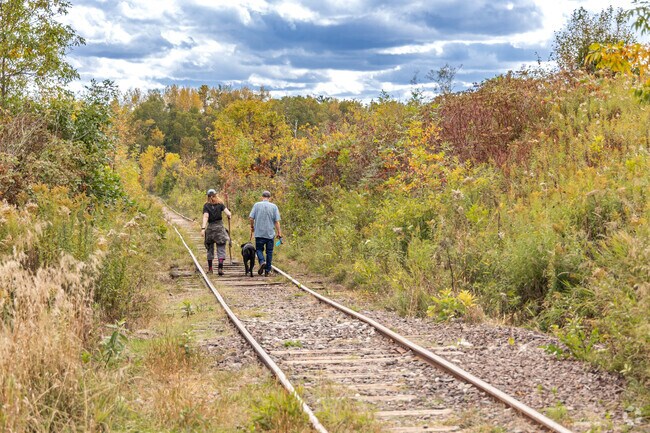 Hiking is a popular pastime in the Riverside neighborhood of Duluth.