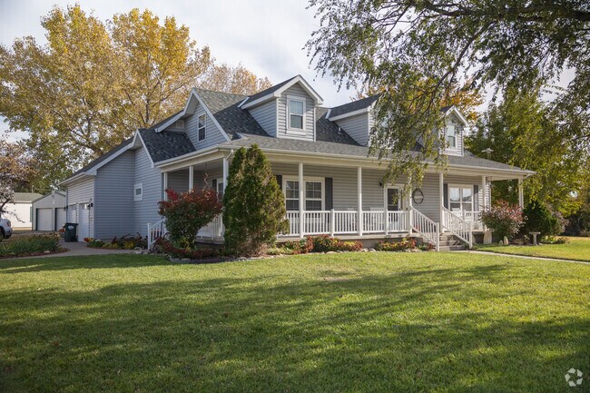 Some homes in Hoisington may feature architecture inspired by classic, Cape Cod style builds.