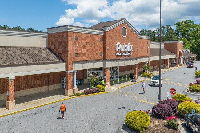 Residents in West Manor can satisfy their grocery and essential needs at the nearby Publix.