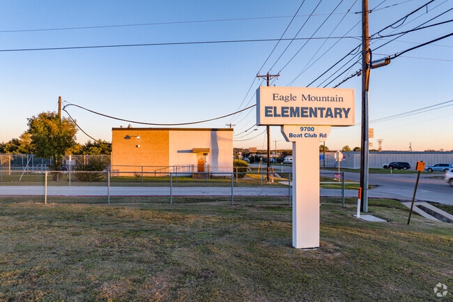 Eagle Mountain Elementary School is the Home of the Eagles.