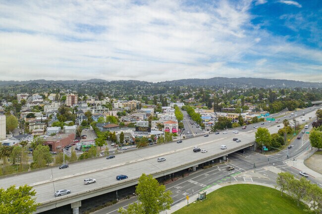The 580 freeway is easy access for Harrington and offers an easy way to traverse the Bay Area.