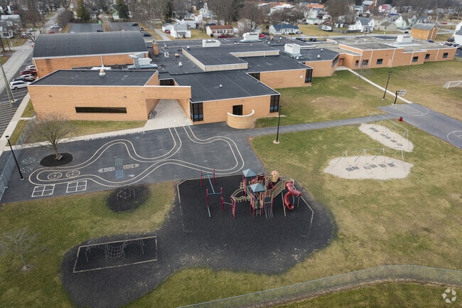 Old Fort Elementary School welcomes new learners.