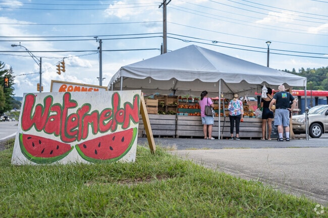 First Ward is close to several communities and has easy access to fruit stands and shops.