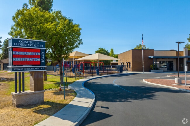 Constitution Elementary stands as a beacon of learning in North Central Phoenix.