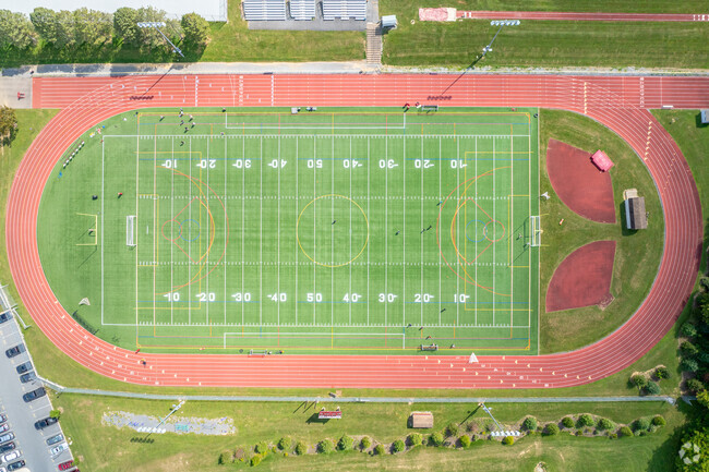 Join under Friday night lights to State College Area High School football play.