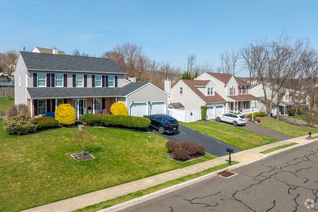 Modern Colonial homes sell in the $500,000s in Pottsgrove.