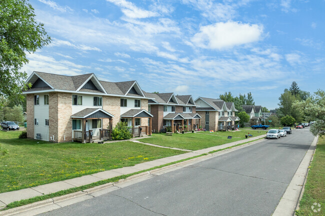 You can find several town homes in the Fairmount neighborhood.