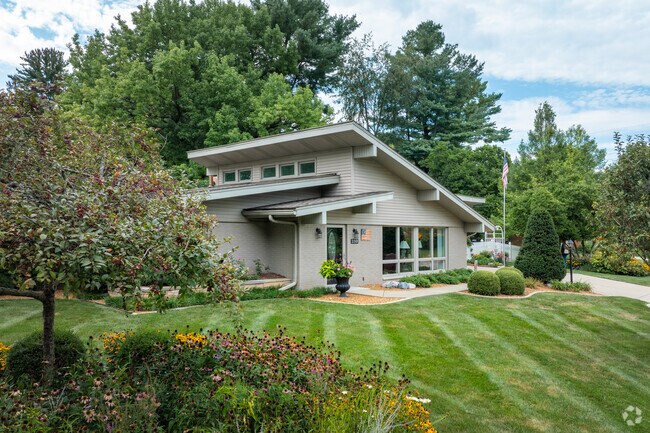 Some split level homes in Oaks sit on corner lots with spacious yards.