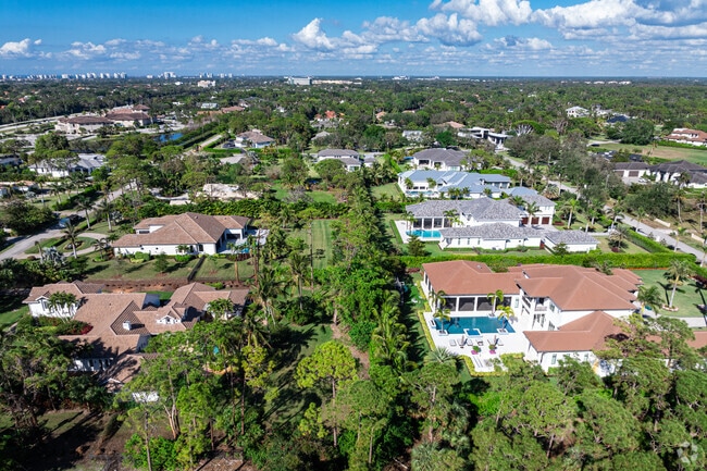 Pine Ridge is a residential community with large private estates.