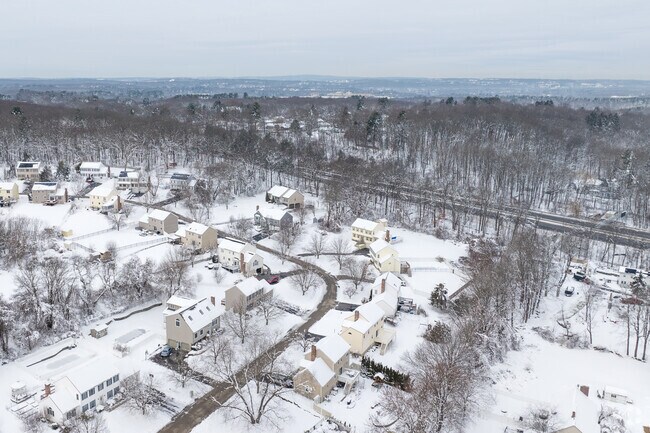 Part of Douglas can be seen from Massachusetts Turn Pike.