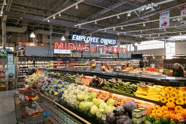 Southwest Johnston residents have access to several nearby grocery options, including HyVee.