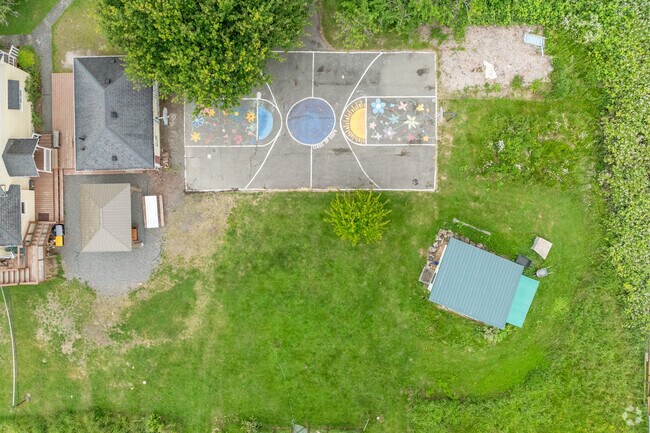 Cascades Montessori Middle School top down view.