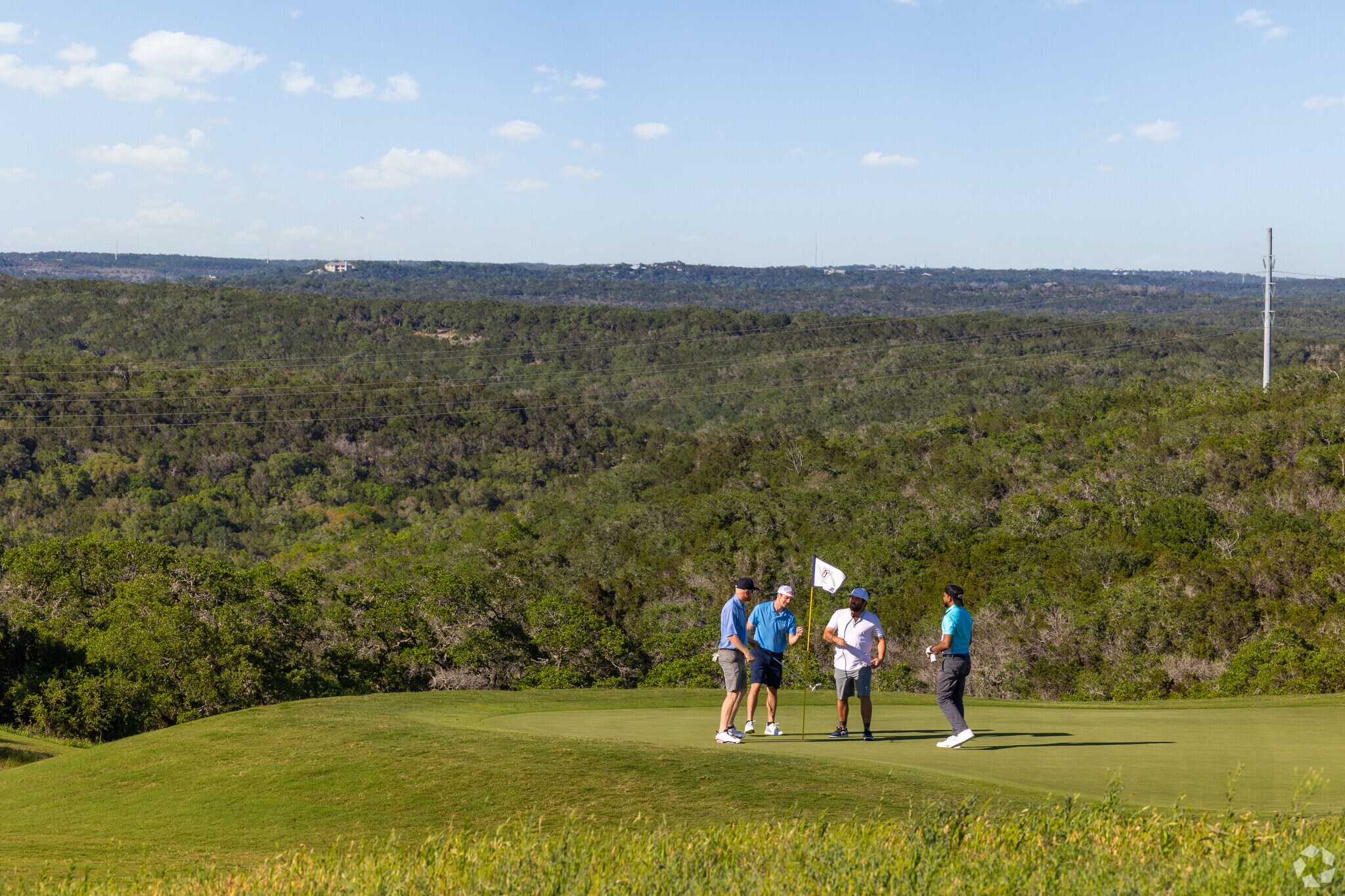 Locals in Bulverde Village can enjoy a round of golf at the TPC ranges.