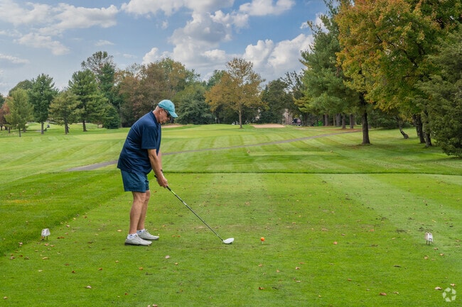 Fairways Golf Course in Warrington offers 18 holes near upscale homes.