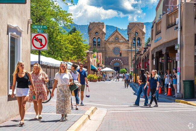 Las Campanas residents can marvel at the history of Santa Fe Plaza.