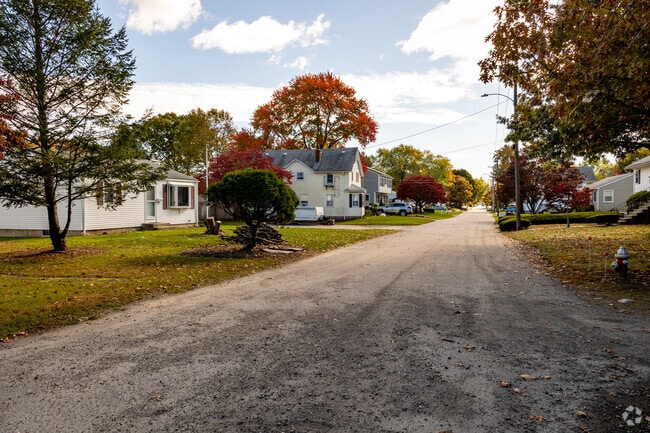 Take a walk in the quiet suburban neighborhood of Norwood.