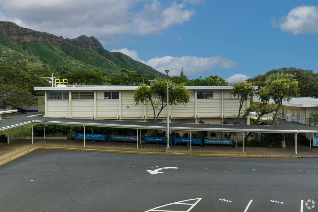 Waikiki Elementary School serves students in the Diamond Head-Kapahulu-St Louis neighborhood.