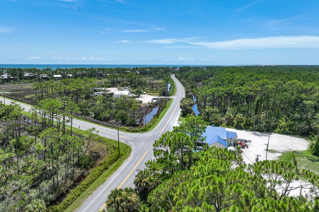 County Road 30 provides direct access to Highway 98 so Indian Pass residents can get around with ease.