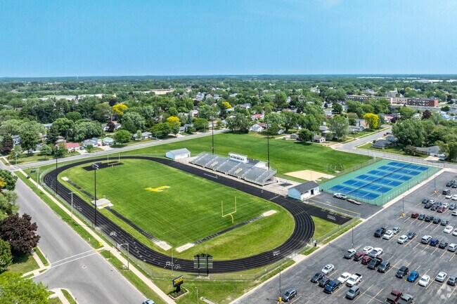 Students at Tomah High School have plenty of sports facilities to use.