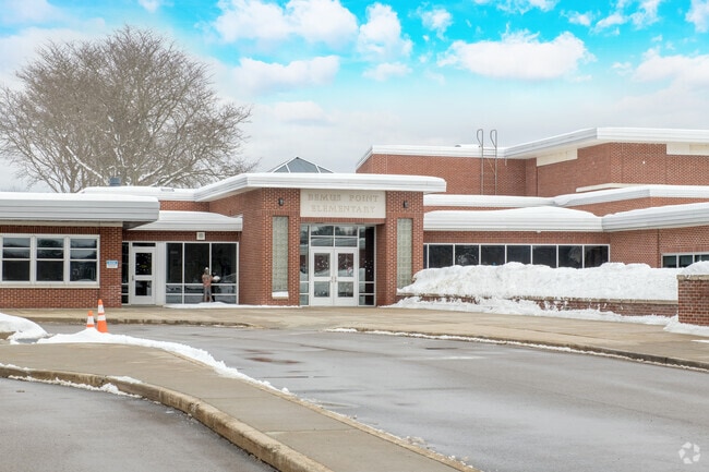 The Bemus Point Elementary School is a fixture on the western side of the town of Ellicott.