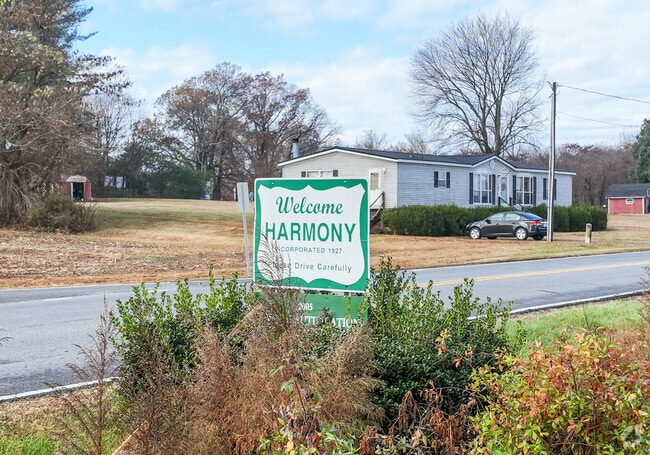 The small farm town of Harmony is home to 536 people.
