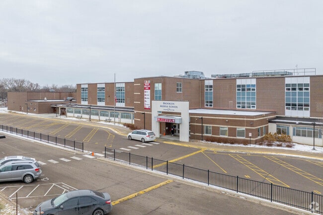 At Brooklyn Middle, 19% of students excel in math and 37% in reading.