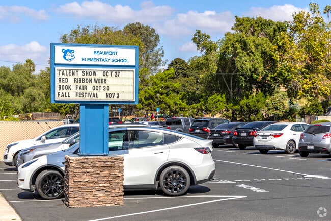 The Beaumont Elementary School in Vista.