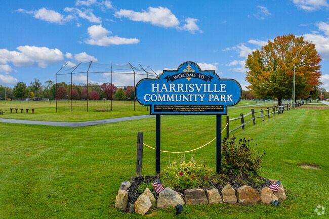 Harrisville Community Park has many ameneties for locals to enjoy in Mercer Township.