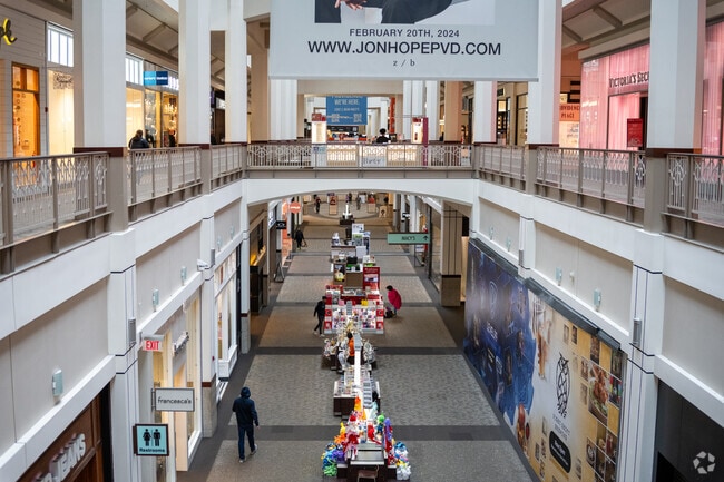 Escape to retail paradise with a short drive to Providence Place Mall from Silver Lake.