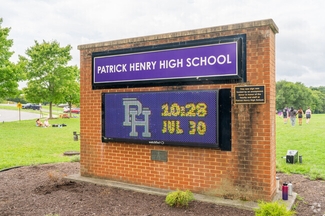 Patrick Henry High School serves around 2000 students with a solid opportunity in education.