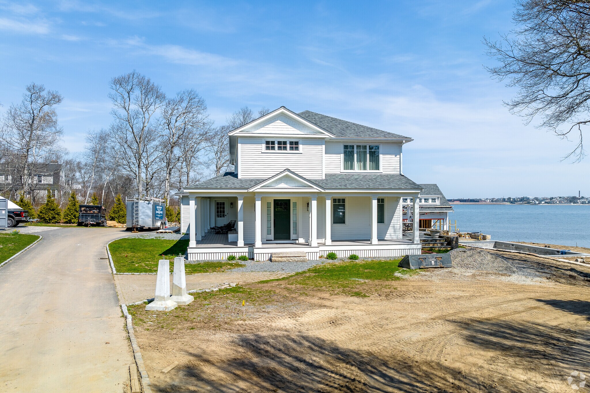 New Construction With Waterfront Views