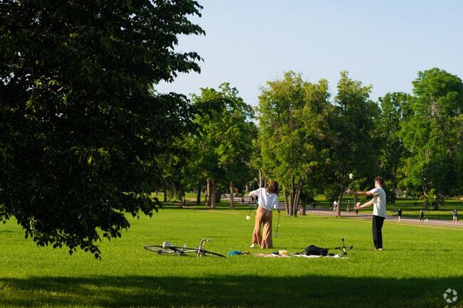 Washington Park's ample green space leaves room for all kinds of summer activities.