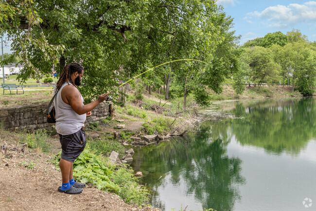 Many Pineview residents and other organizations have helped to restore Lakeside Lake.