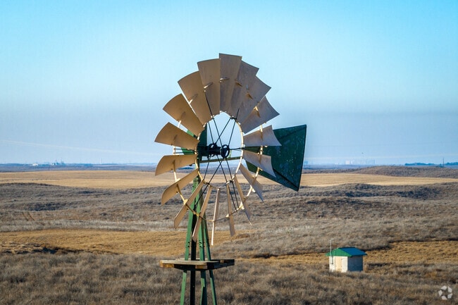 Garden City is located on the plains of Kansas.