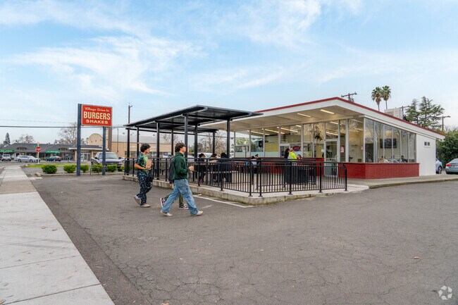Village Drive-In is a popular fast food restaurant in Tahoe Park.