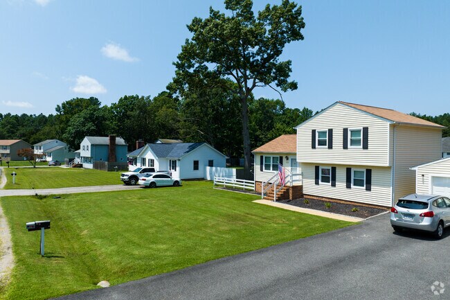 Walker Mill offers a variety of architectural styles in its homes.