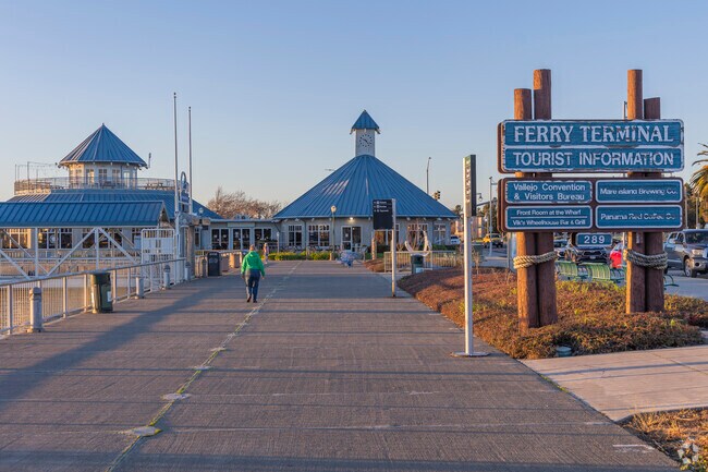 American Canyon residents can take the ferry from the Vallejo terminal to commute to San Francisco.