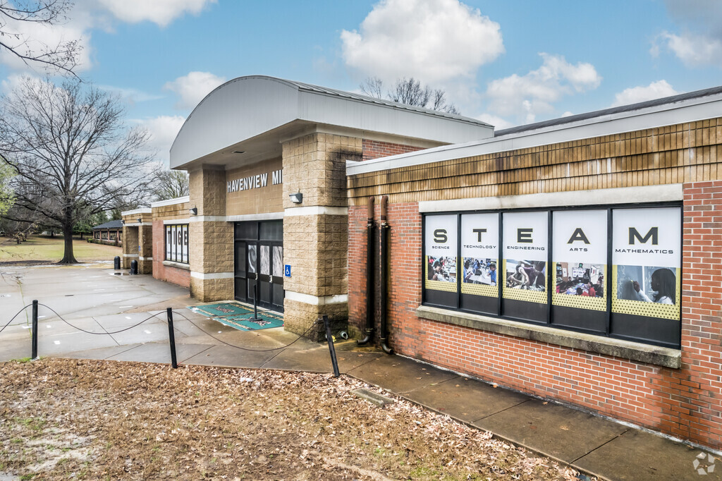 Havenview Middle School serves students in Memphis.