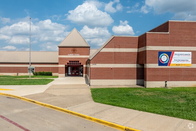 Kelberg Elementary School is a dual language center.