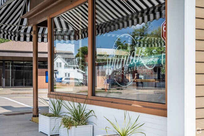 Erb Park in Appleton offers a selection of locally-owned businesses, like Wilmar Chocolates.