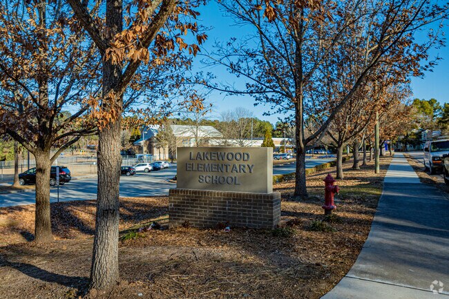 Durham, NC's Lakewood Elementary serves approximately 380 students.