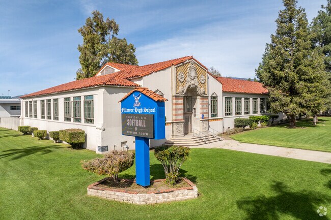 Fillmore High School serves students from grades 9 to 12.