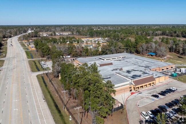 San Jacinto Elementary is park of the highly rated Conroe ISD.